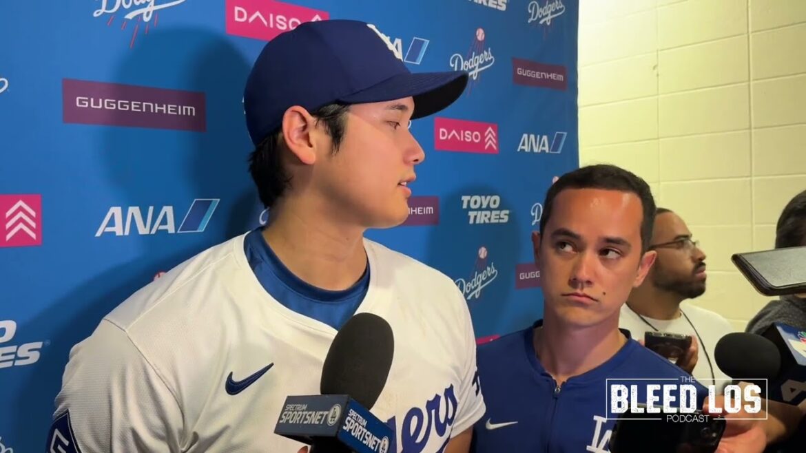 Après-match des Dodgers : Shohei Ohtani parle de son coup de circuit ce soir lors de la soirée du patrimoine japonais