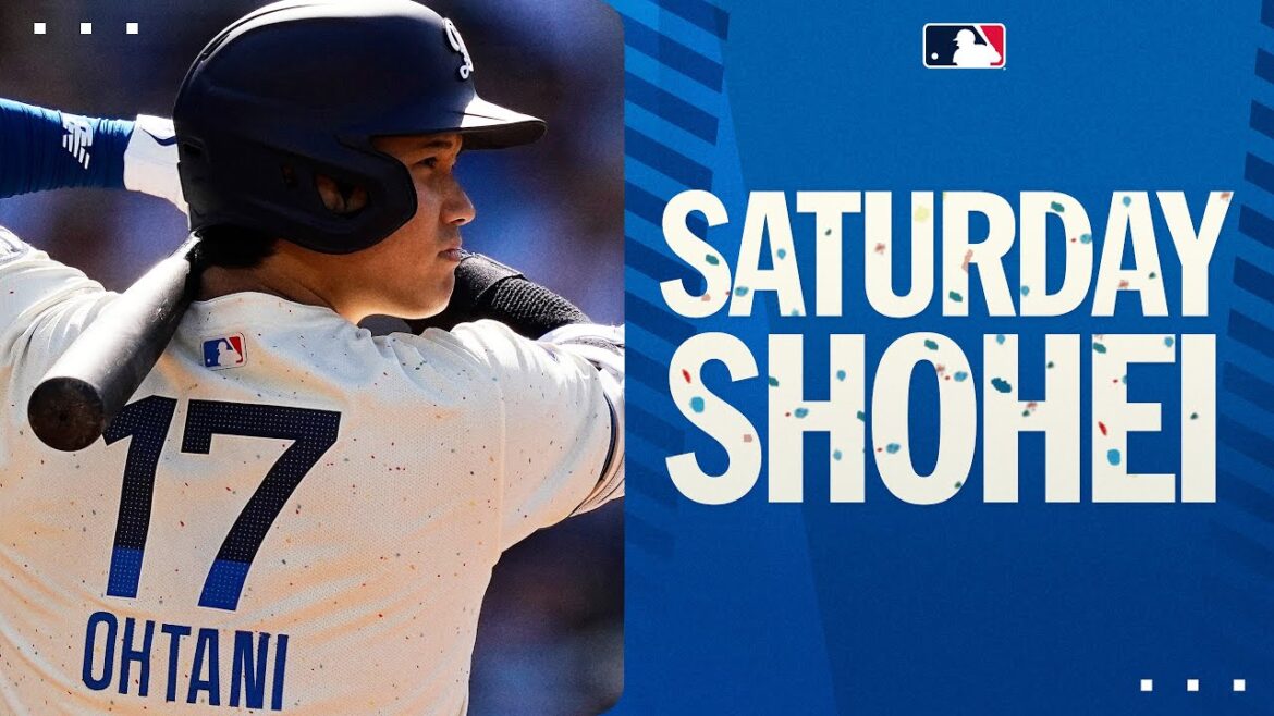 Samedi soir SHOHEI 🤩 (CLUTCH Homer, triple et un autre Dodgers W !) | Faits saillants de Shohei Otani