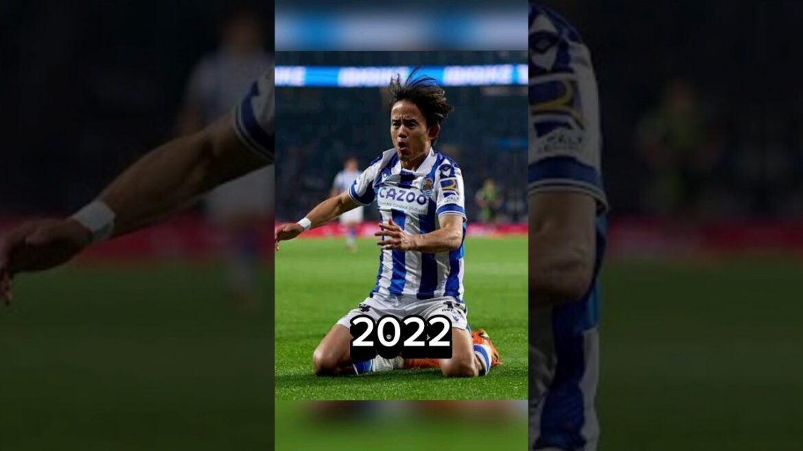 évolution Takefusa Kubo 🇯🇵(2007-2024) #football #shorts