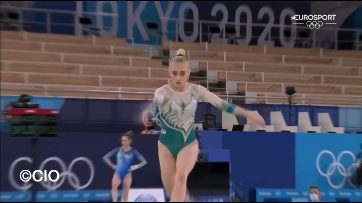 Alice D'Amato Ita Tokyo 2020 FX Quali