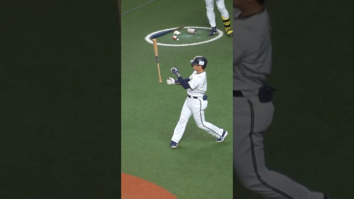 Masanao Yoshida (Orix Buffaloes) Je ferai des tours de magie #shorts