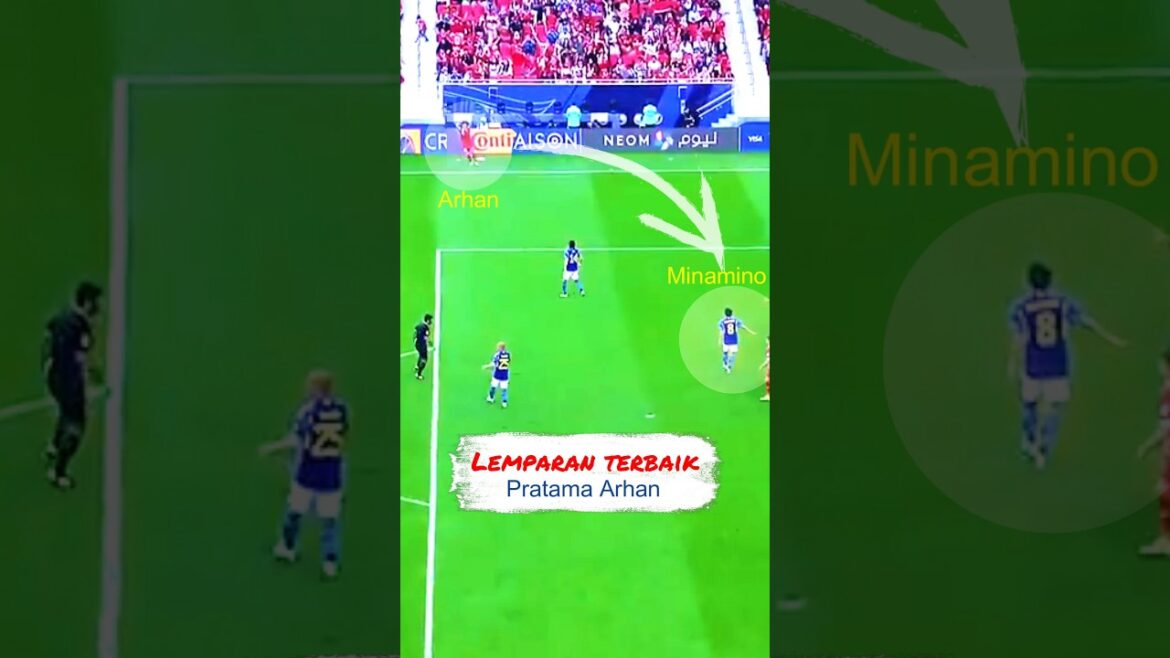 Le lancer de Pratama Arhan a embarrassé Takumi Minamino