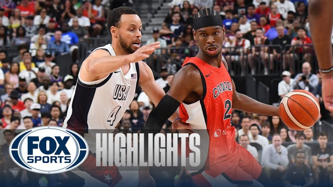 Faits saillants du match Canada vs États-Unis | USA Basketball Showcase