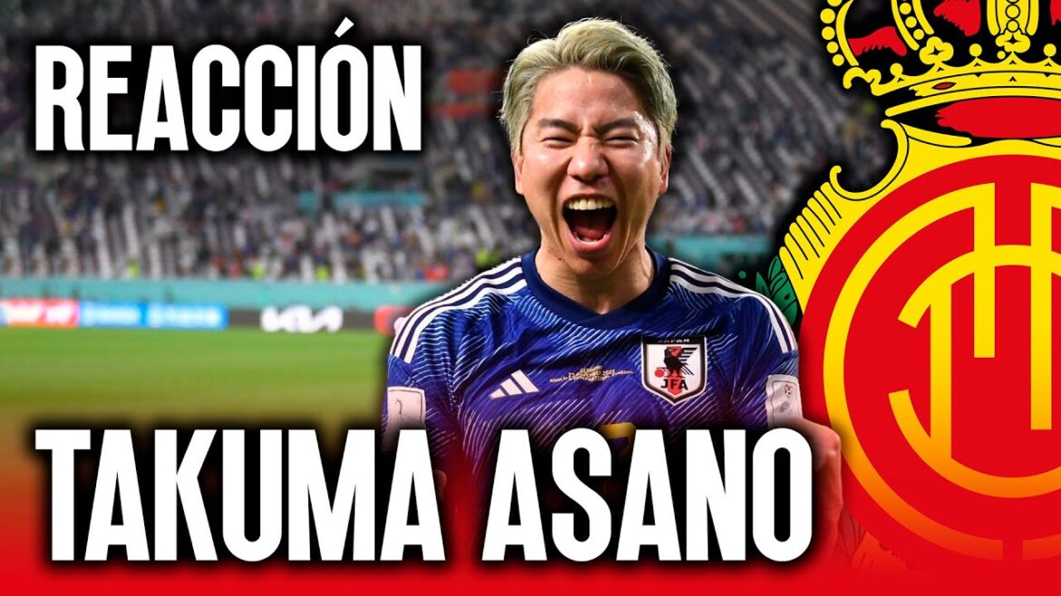 VOICI COMMENT JOUE TAKUMA ASANO *Nouvelle signature du RCD Majorque*