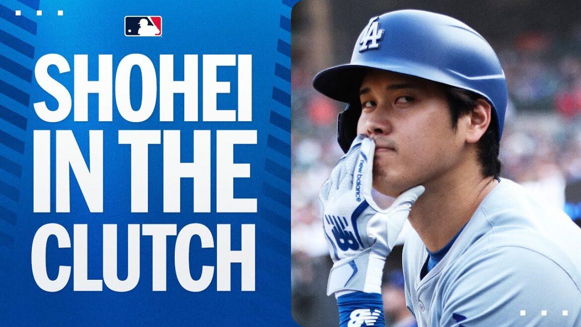 Shohei Ohtani délivre un coup sûr pour les Dodgers en 9e !