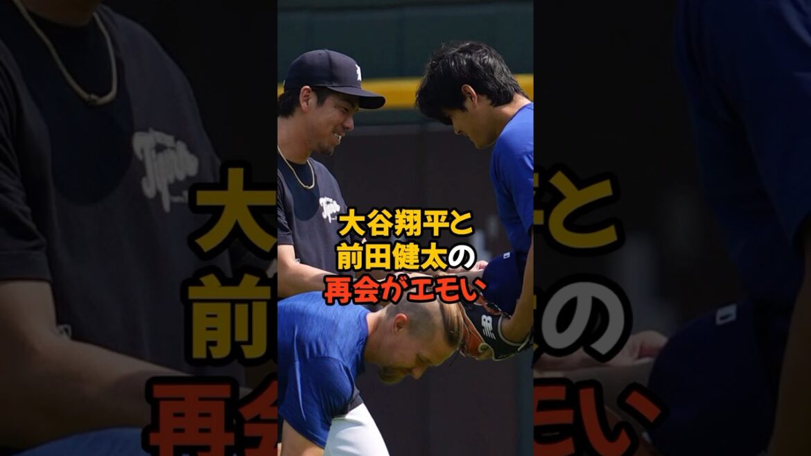 Les retrouvailles de Shohei Otani et Kenta Maeda étaient trop émouvantes...