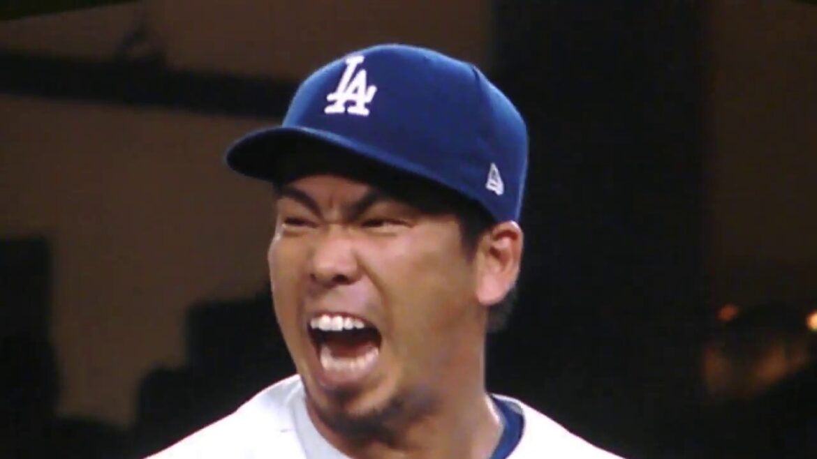[Hurlant après trois retraits consécutifs !  ]Formulaire de pitch des Dodgers Kenta Maeda_2018091801