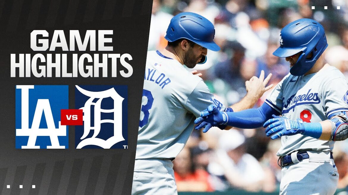 Faits saillants du match Dodgers vs. Tigers (14/07/24) | Faits saillants de la MLB