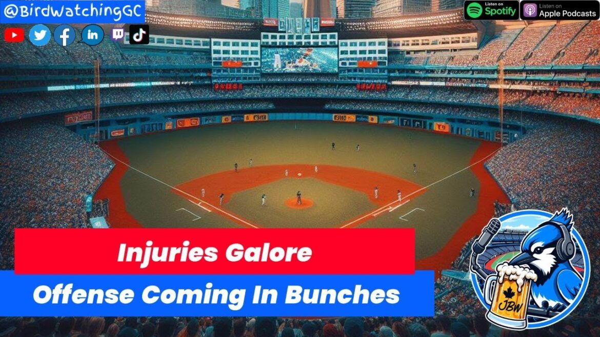 Les blessures et les attaques arrivent en masse. #bluejays