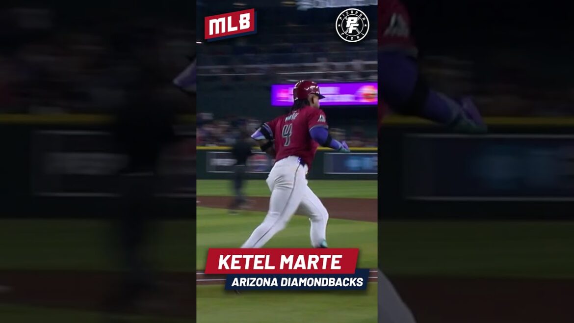 KETEL MARTE AVEC IMPONENTE GRAND SLAM VS YUSEI KIKUCHI #mlb #ketelmarte #arizonadiamondbacks