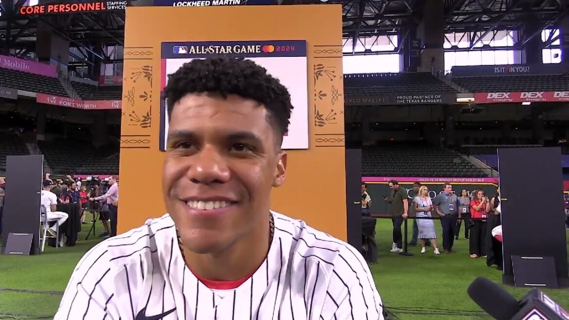 La star des Yankees, Juan Soto, parle de free agency, des fans des #Yankees et de Shohei Ohtani au match des étoiles