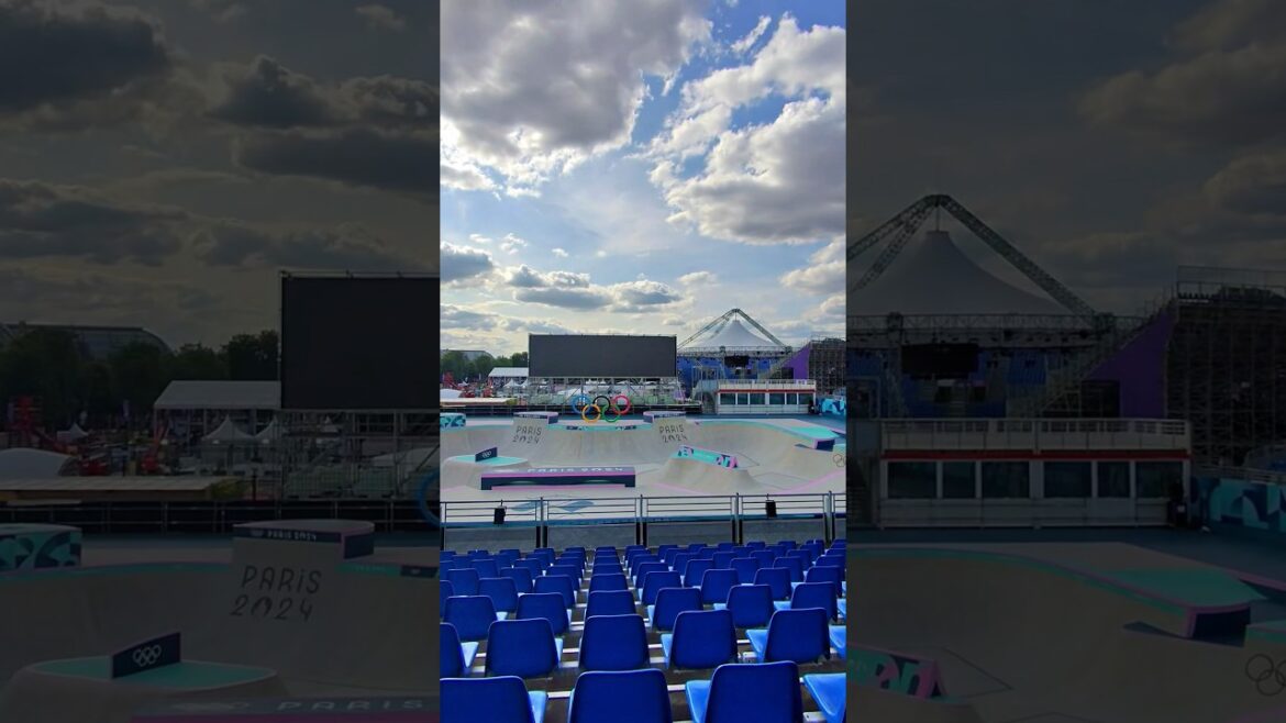 Skate or shine at #Paris2024 🤩