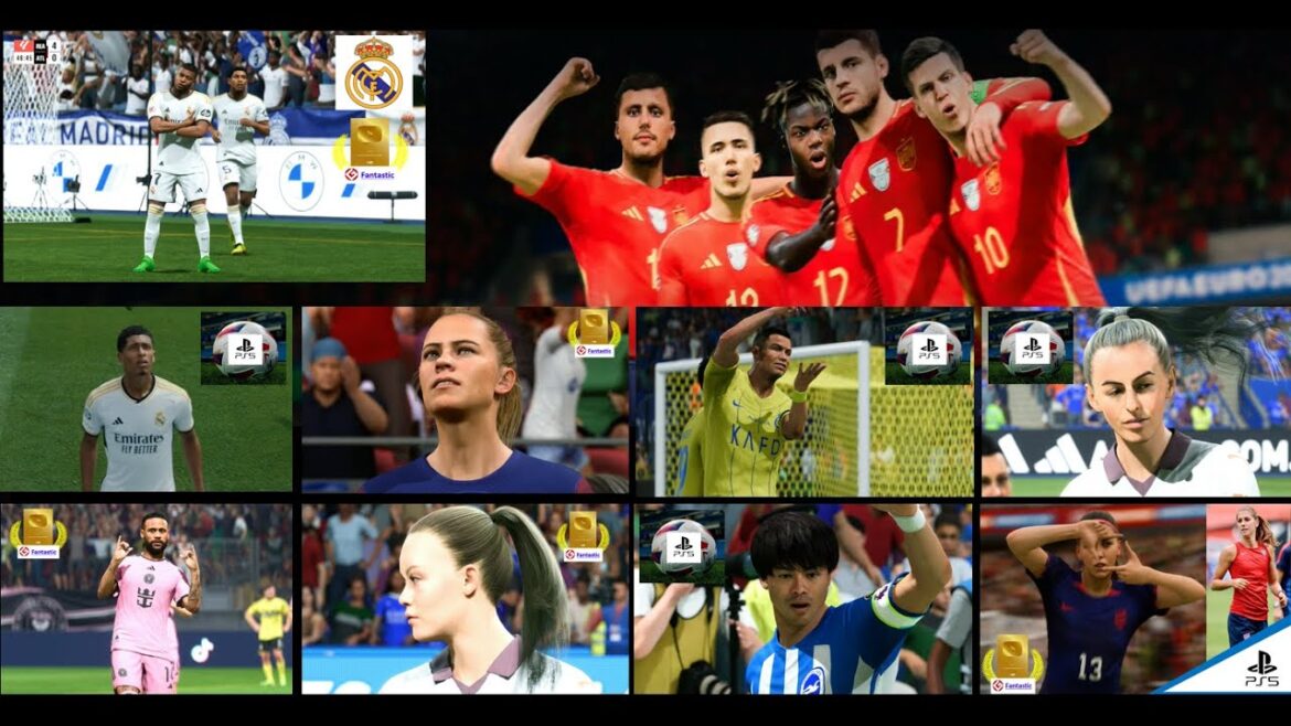 [Sortie d'EA Sports FC 25]Messi, Haaland, Bellingham, Mbappé #Hiroki Ito[#Yui Hasegawa #Risa Shimizu]Manchester City #Manchester City[Série populaire]Équipe nationale du Japon VS