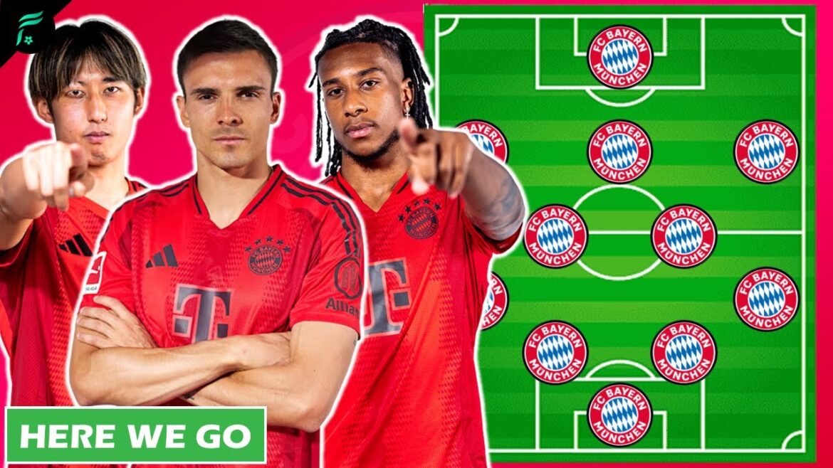 🔴 OLISE 🇫🇷, PALHINHA 🇵🇹, ITO 🇯🇵 ✅ • Compositions potentielles BAYERN MUNCHEN 2024/2025 |  FAN de Football
