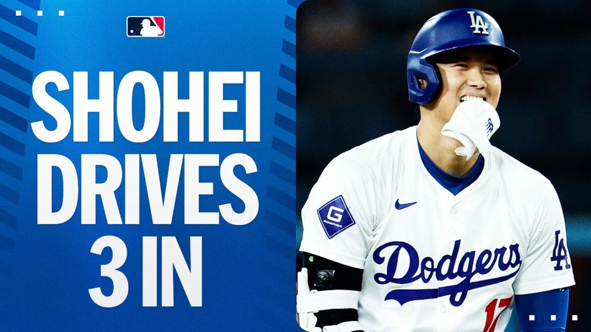 Shohei Ohtani a été INSTRUMENTAL dans la victoire des Dodgers contre les Giants !