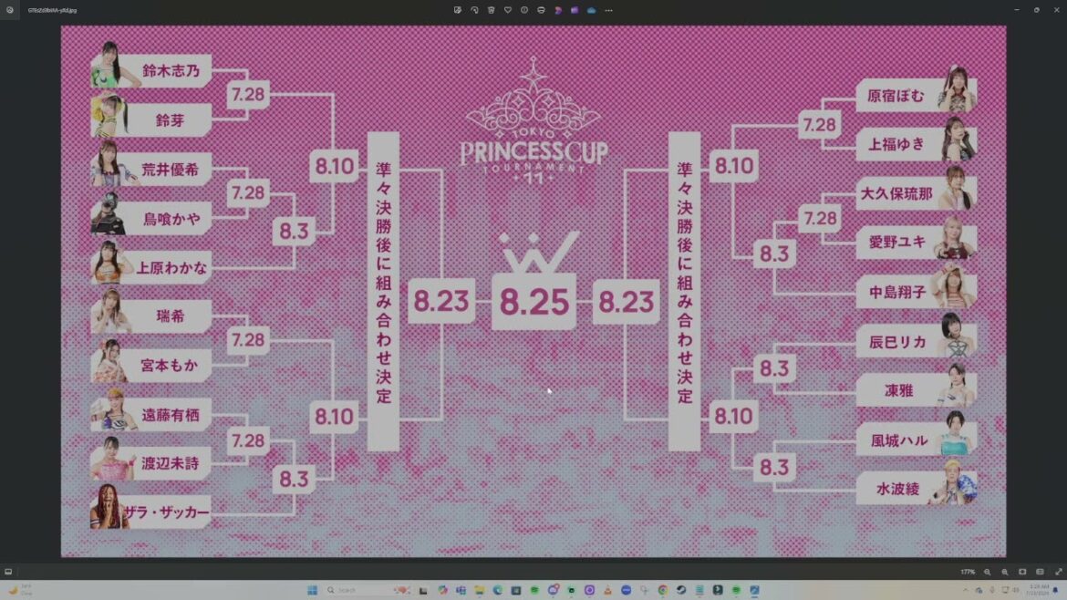 Aperçu du tableau 11 de la Tokyo Princess Cup, revue de DDT Wrestle Peter Pan 2024