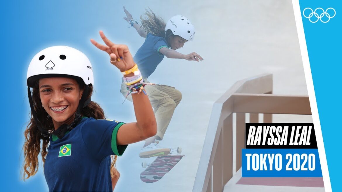 🇧🇷 Le meilleur de Rayssa Leal 🛹 à Tokyo 2020 ! | Temps forts des athlètes