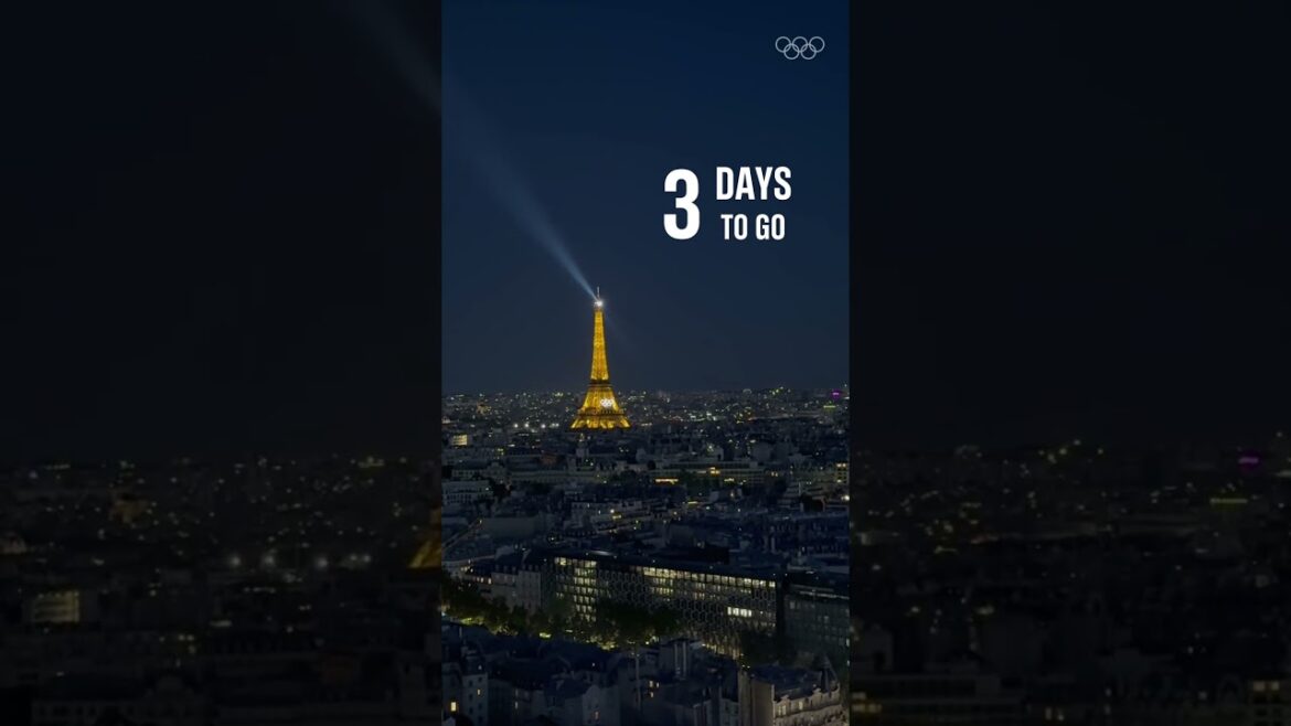 Just 3️⃣ days to go until the Paris 2024 Opening Ceremony! 💜