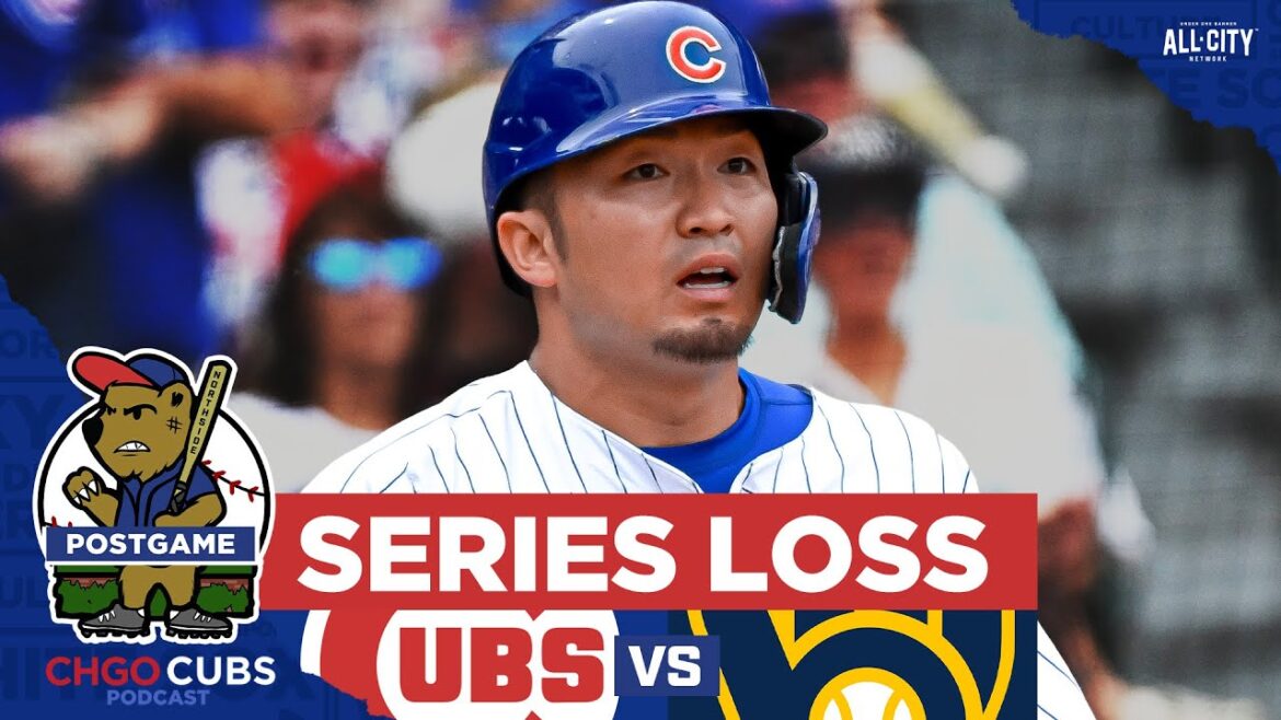 Le home run de Seiya Suzuki ne suffit pas, les Cubs de Chicago perdent la série contre les Brewers | CHGO Cubs POSTGAME Podcast