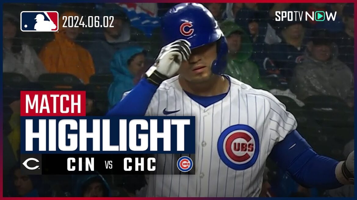 [Seiya Suzuki des Cubs atteint les buts chargés pour la première fois dans les majors !  ]Points forts du match Reds vs Cubs MLB2024 Saison 6.2