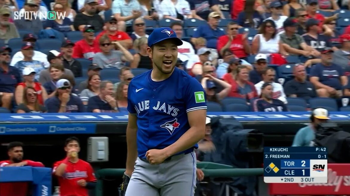[Les Blue Jays Yusei Kikuchi surmontent la crise grâce au bon jeu de ses coéquipiers !  ]Le bon jeu de Springer a poussé Kikuchi à faire un coup de poing !