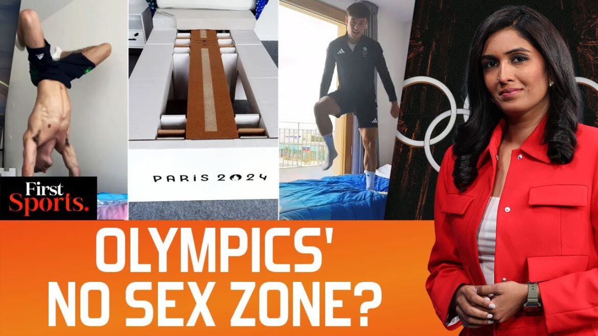 Ferveur pour les lits anti-sexe des Jeux Olympiques de Paris, les athlètes les testent | First Sports avec Rupha Ramani