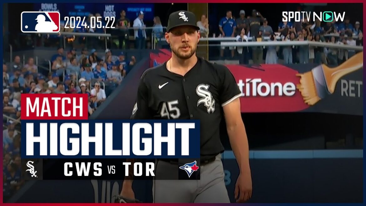 [Yusei Kikuchi, lanceur partant, remporte également la 5ème victoire de Crochet avec 6 manches sans but !  ]Points forts du match White Sox vs Blue Jays MLB2024 Saison 5.22