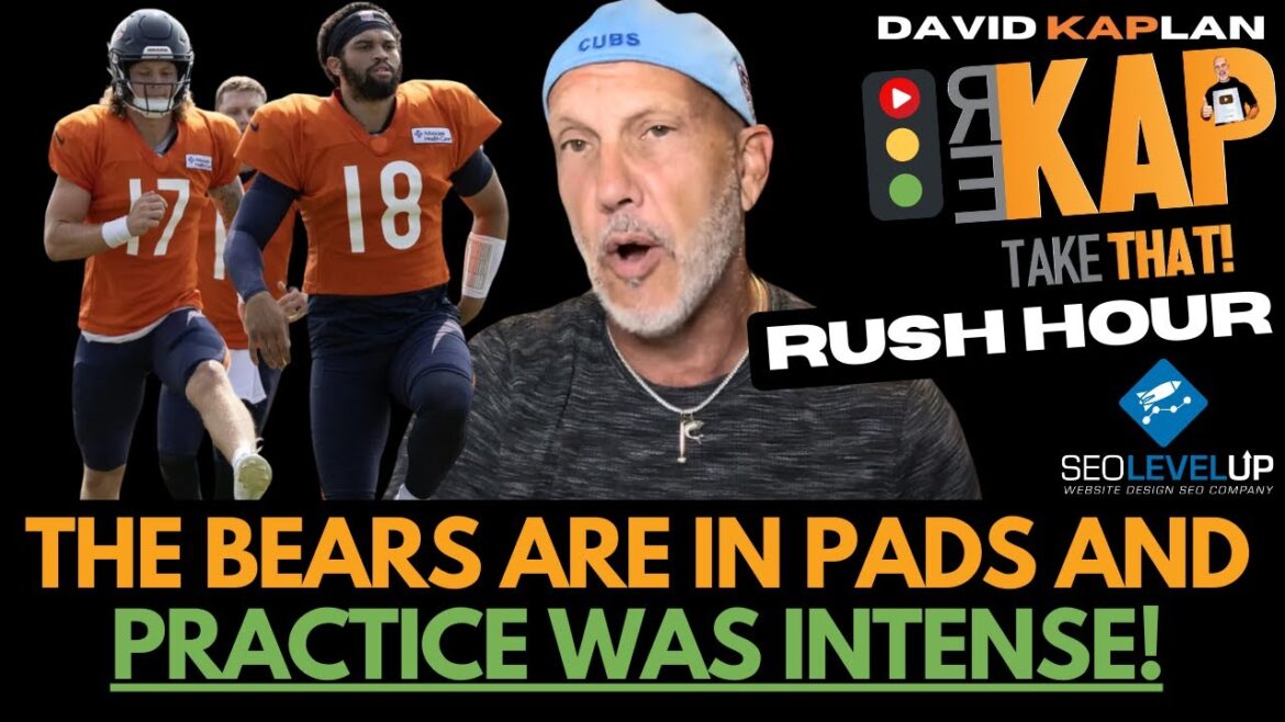 REKAP 🚗 Rush Hour - Les Bears de Chicago portent des protections et l'entraînement a été intense !