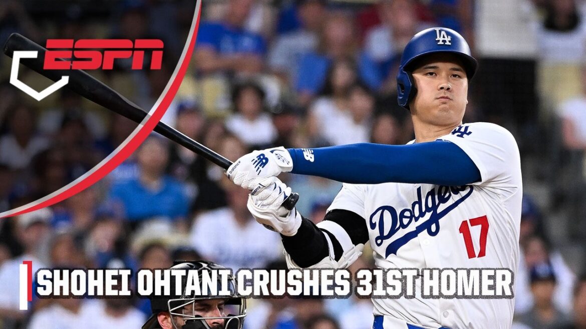 SHOHEI OHTANI ÉCRASE SON 31E HOMER DE LA SAISON 🔥 | ESPN MLB