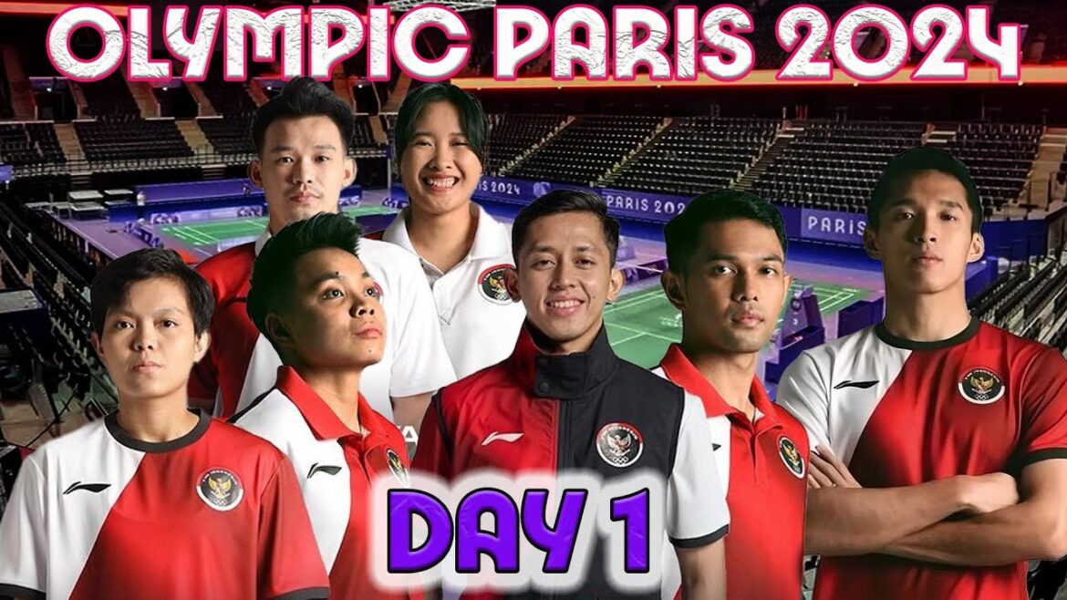 JOUR 1 JEUX OLYMPIQUES PARIS 2024 Diffusion en direct du badminton