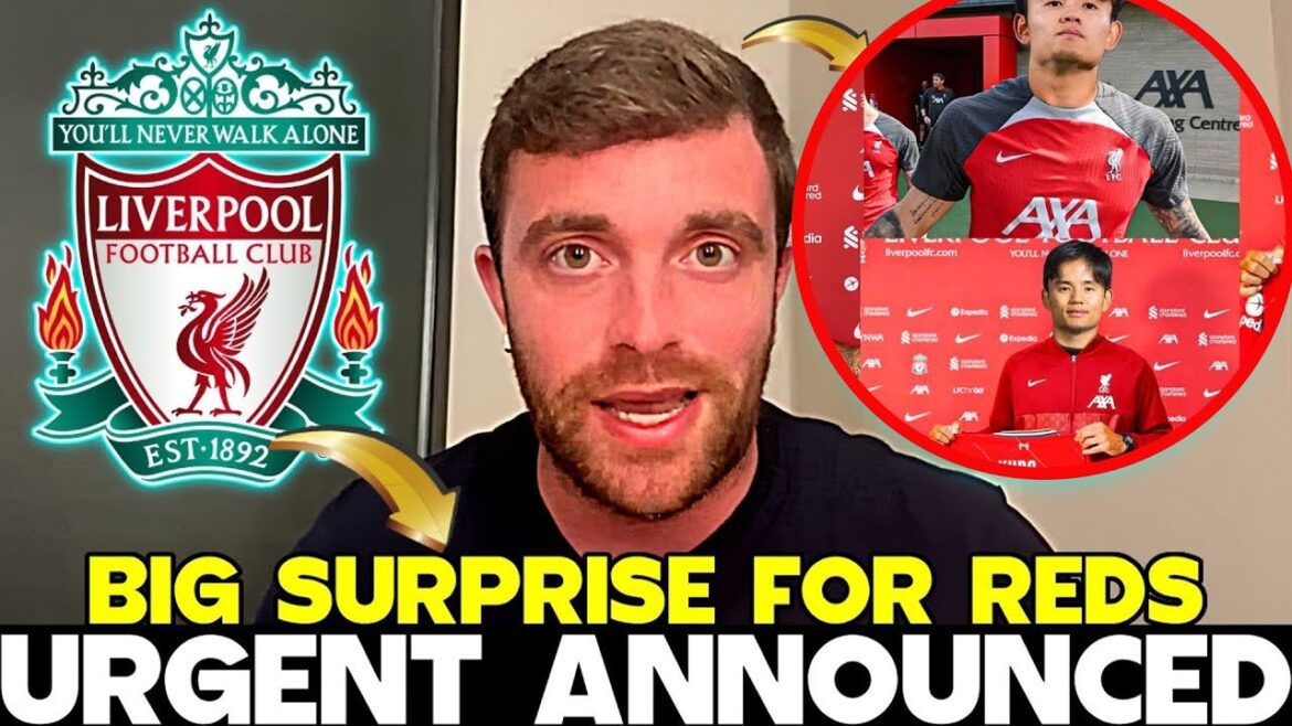 C'EST PARTI🔥Accord Takefusa Kubo conclu avec Liverpool🔥Kubo devient joueur de Liverpool✅Dévoilement du maillot de Kubo✔️