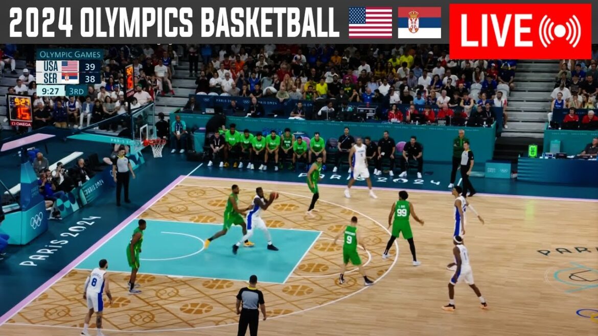 🔴 EN DIRECT MAINTENANT ! Match complet Équipe USA contre Serbie | Basketball masculin des Jeux olympiques 2024 | 28 juillet 2024 - NBA 2K24