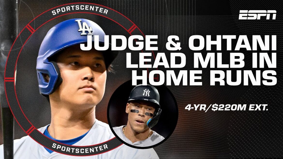 Shohei Ohtani et Aaron Judge se lèvent pour l'occasion 🌠 Les meilleurs jeux des MEILLEURS frappeurs de la MLB | SportsCenter