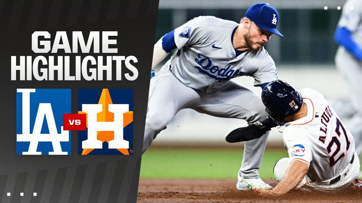 Faits saillants du match Dodgers vs. Astros (27/07/24) | Faits saillants de la MLB