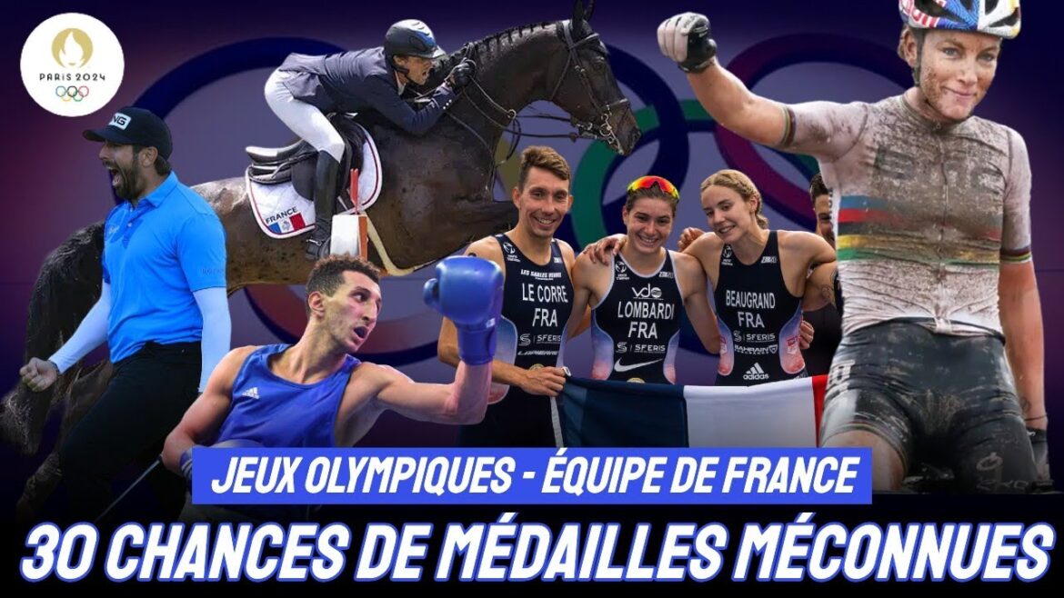 🥇🇫🇷 30 CHANCES DE MÉDAILLES FRANÇAISES que vous ne connaissez peut-être pas ! Prédictions #JO2024