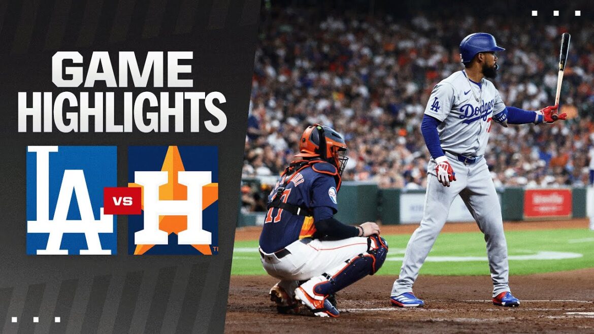 Faits saillants du match Dodgers vs. Astros (28/07/24) | Faits saillants de la MLB