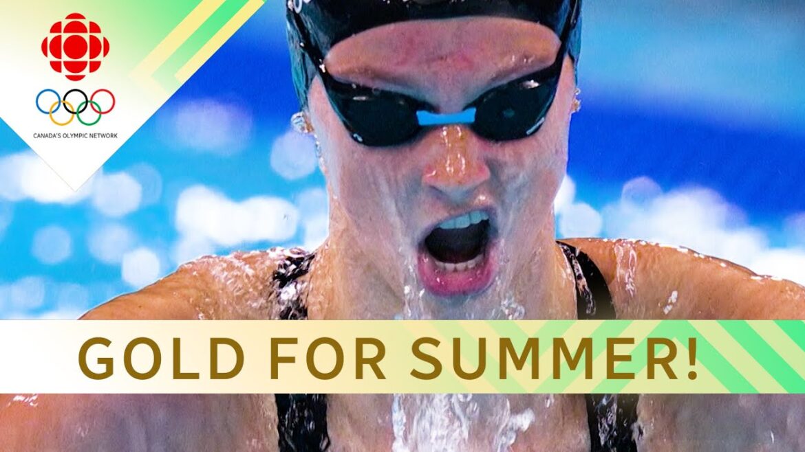 Summer Macintosh remporte l'OR au 400 m quatre nages féminin aux Jeux Olympiques de Paris ! | #paris2024