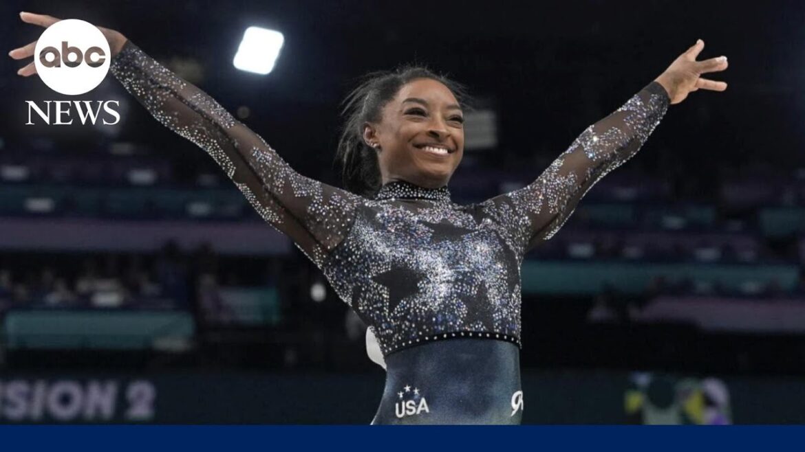 Simone Biles continue de dominer malgré sa blessure au mollet aux Jeux olympiques