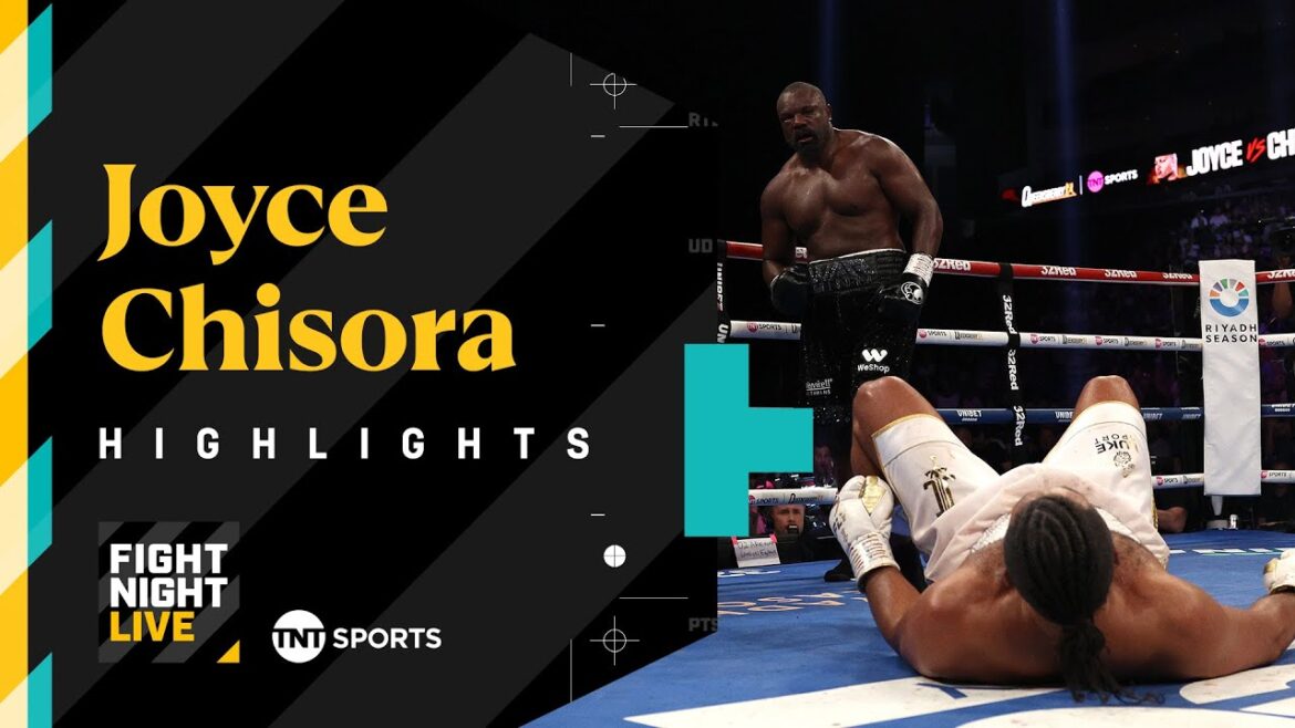Combat de boxe des poids lourds britanniques 💥 | Joe Joyce contre Derek Chisora ​​| Faits saillants de la soirée de combat #JoyceChisora