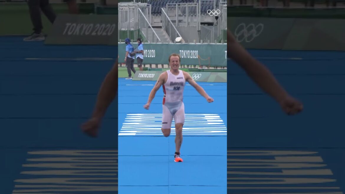 Triathlon Hommes Tokyo 2020 🥇Kristian Blummenfelt 🇳🇴 #Olympiques #Paris2024 #Sports #Triathlon