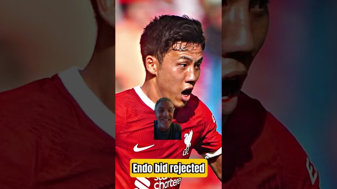 L'offre de Wataru Endo rejetée par Liverpool #shorts #wataruendo #liverpoolfc