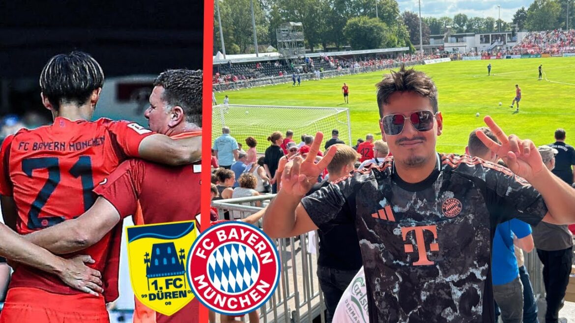 Fracture du MÉTAFOOT à HIROKI ITO... 😩😥 |  1. FC Düren contre FC Bayern Munich |  CédrikTV