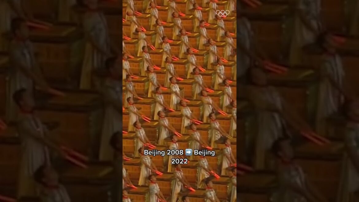 The most iconic moment from the Beijing 2008 Opening Ceremony 🔥