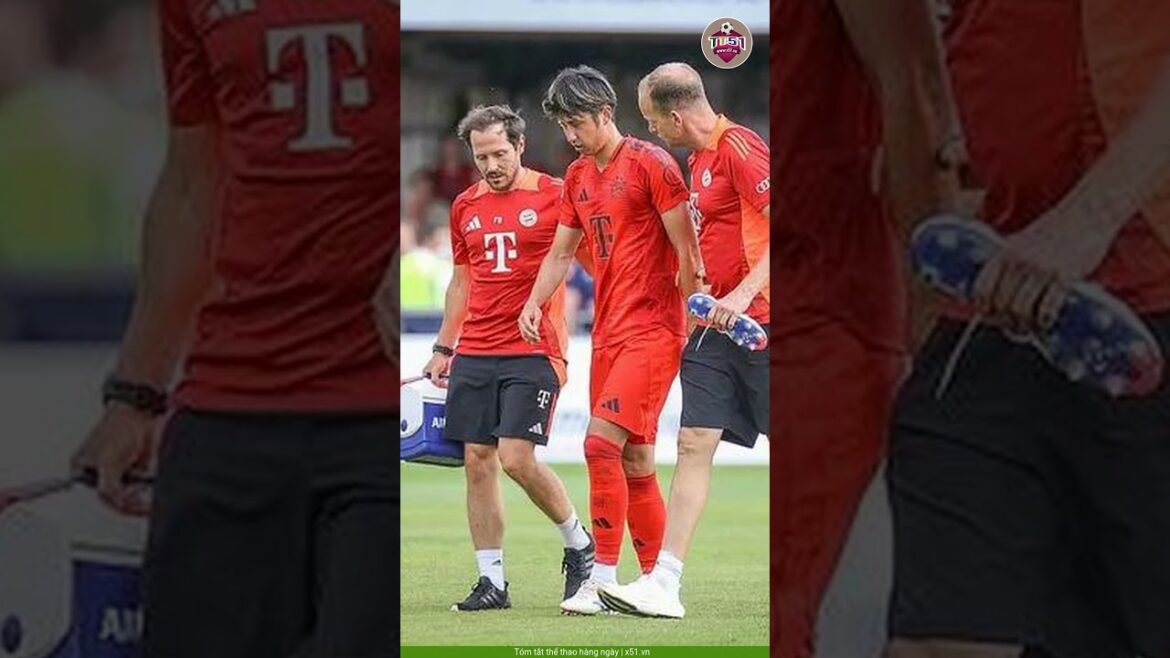 La recrue du Bayern Munich, Hiroki Ito, a été grièvement blessée.