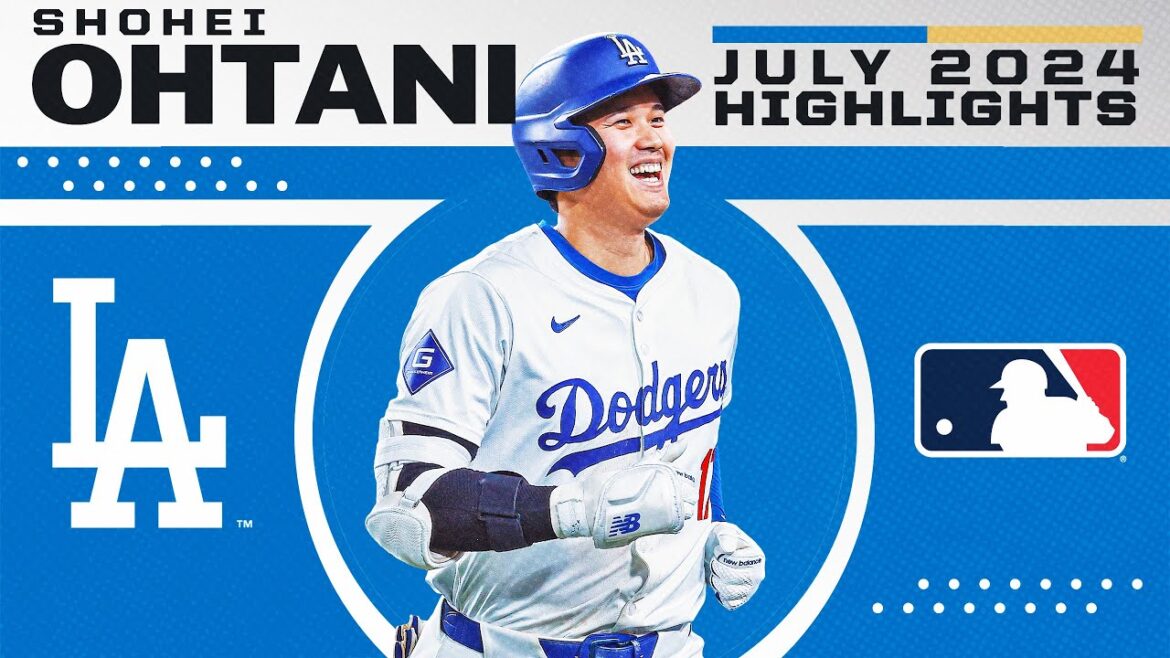 Shohei Ohtani Faits saillants de la MLB de juillet 2024 (y compris son All-Star Game HOME RUN !) |