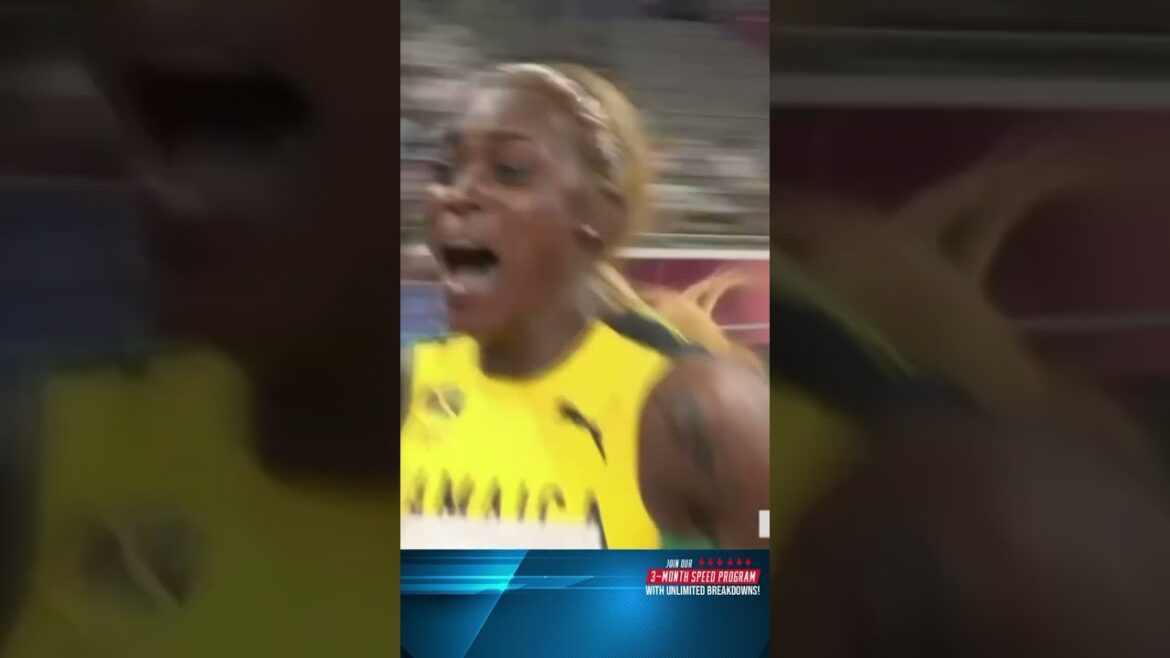Elaine Thompson-Herah a dominé les Jeux olympiques de 2020 avec des médailles d'or au 100 et au 200 m #jamaica #olympics
