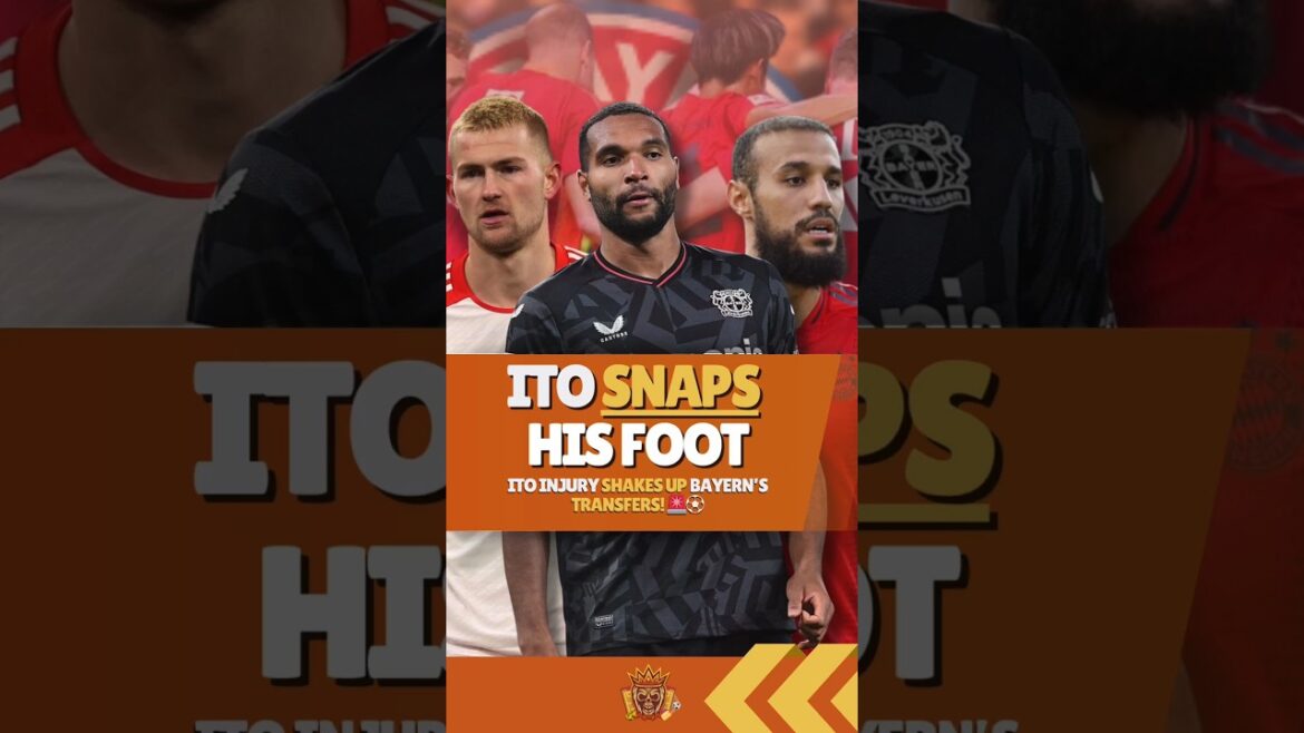 Comment la blessure d'Hiroki Ito impacte le mercato du Bayern Munich ! 🇩🇪⚽ #football