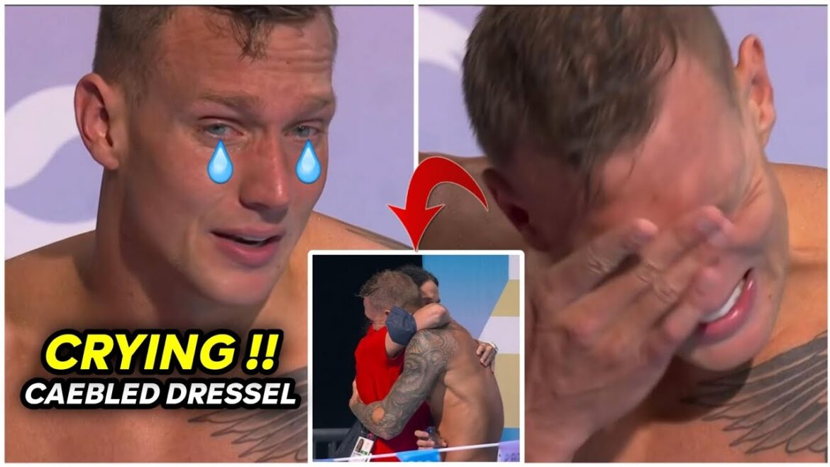 Caeleb Dressel en larmes après avoir écrasé la nuit des JO : « Un peu déchirant »