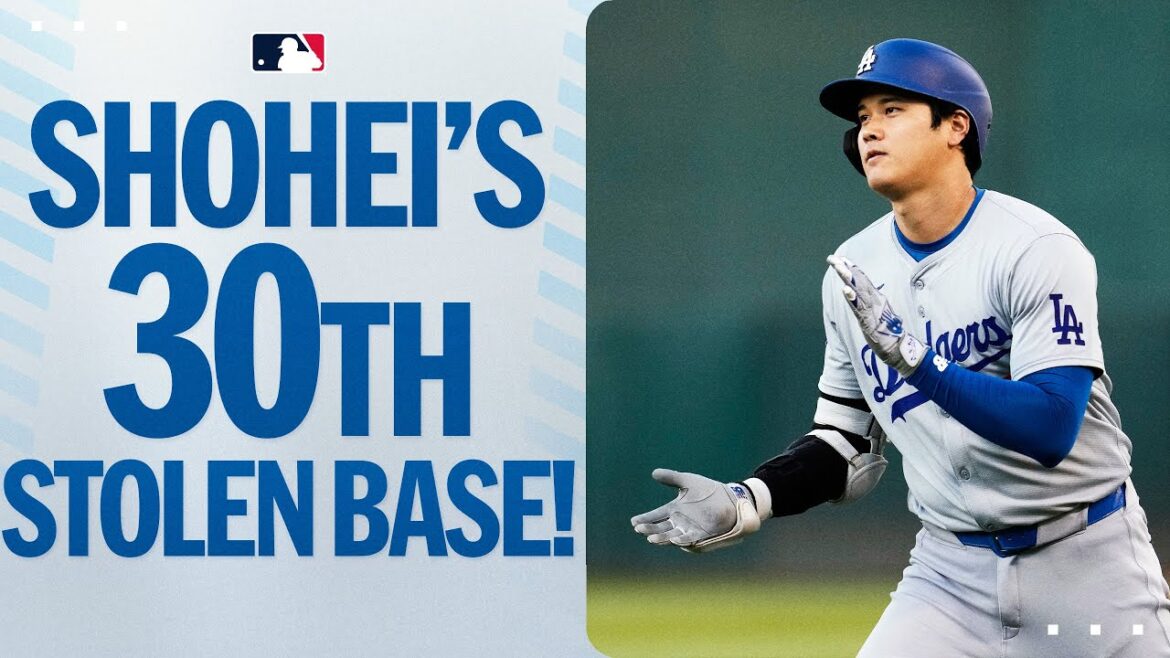 30e base volée de Shohei Ohtani de la saison ! (Rejoint le club 30-30) 🔥 |