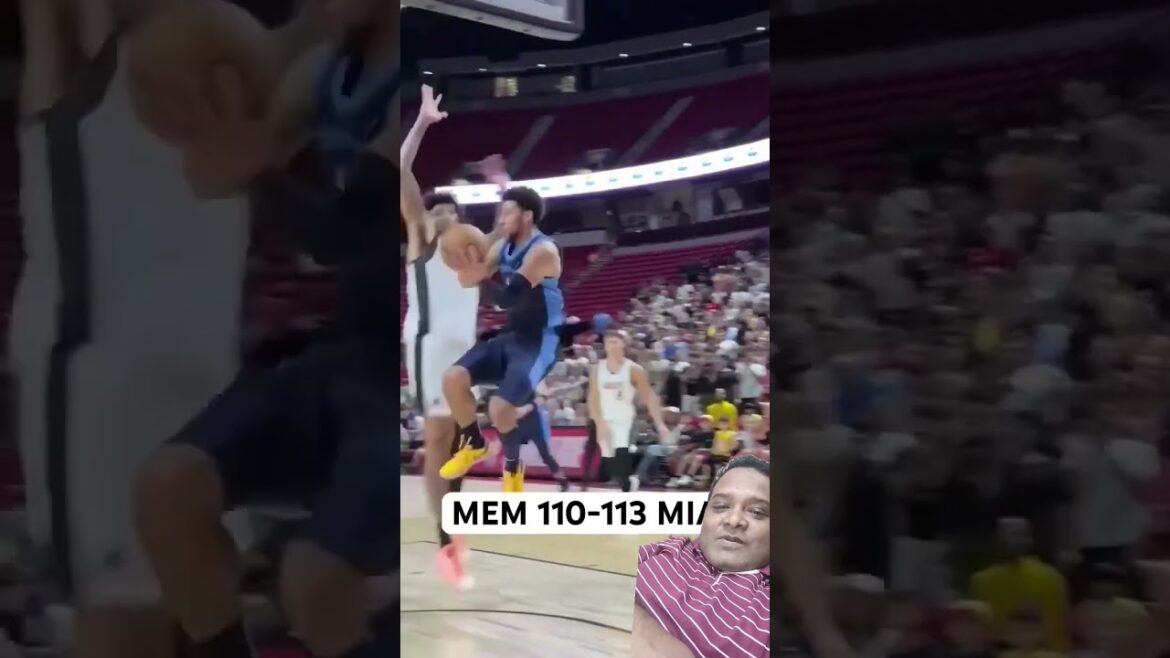 Dernière minute de folie en Summer League 🚨 | #Shorts #olympics